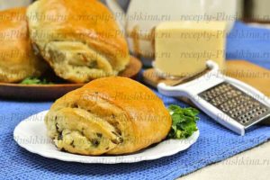 булочки с сыром из дрожжевого теста