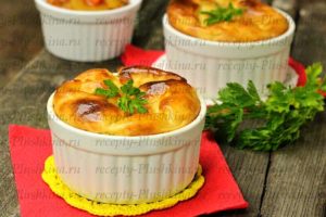 Картофельная запеканка с фаршем в духовке