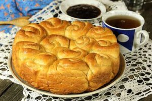 булочки на кефире в духовке