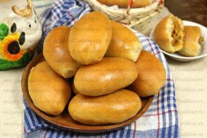 пирожки с капустой в духовке