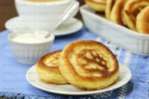 оладьи на кислом кефире