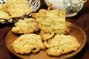 печенье Хризантемы через мясорубку