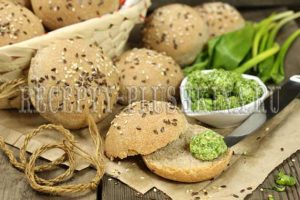 булочки из цельнозерновой муки рецепт