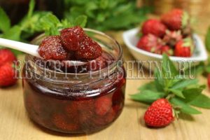 варенье из клубники пятиминутка