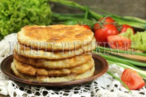 лепешки на кефире на сковороде