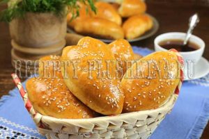 пирожки с рисом и яйцом в духовке