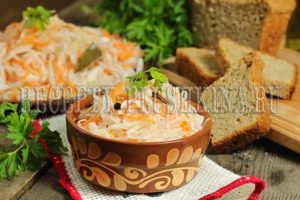 маринованная капуста быстрого приготовления
