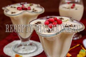 десерт из ряженки с желатином