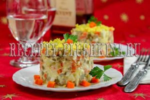 салат столичный с курицей классический