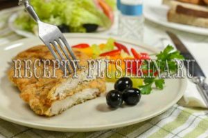 отбивная из куриной грудки